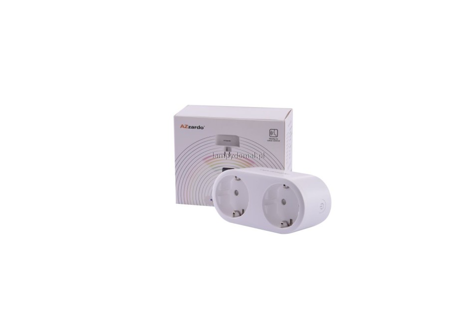 DOUBLE SMART WIFI INDOOR PLUG 16A