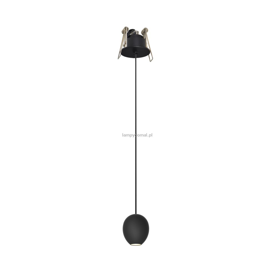 OVUM 1 PENDANT DOWNLIGHT BLACK