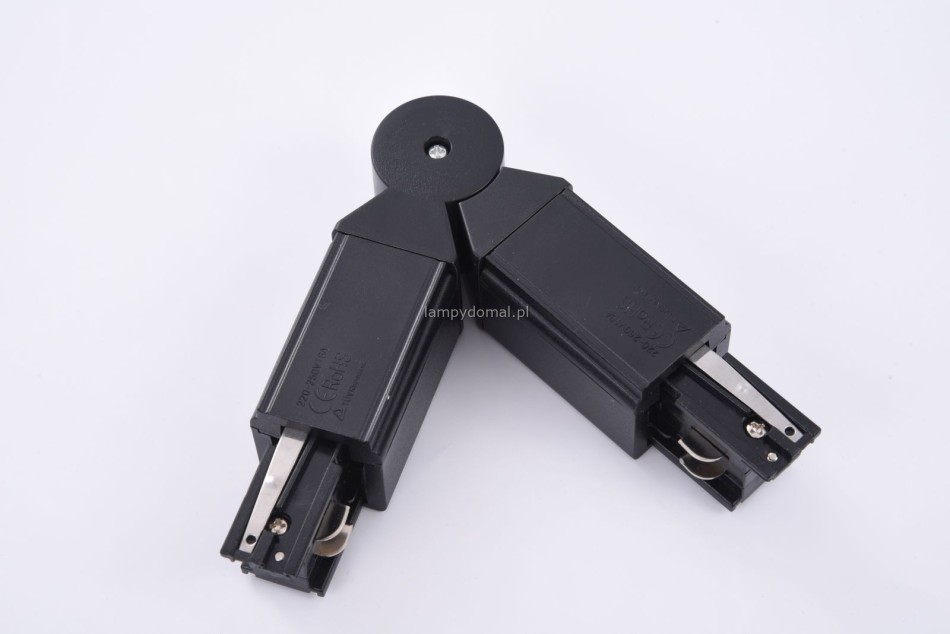 TRACK 3LINE ADJUSTABLE CONNECTOR BK