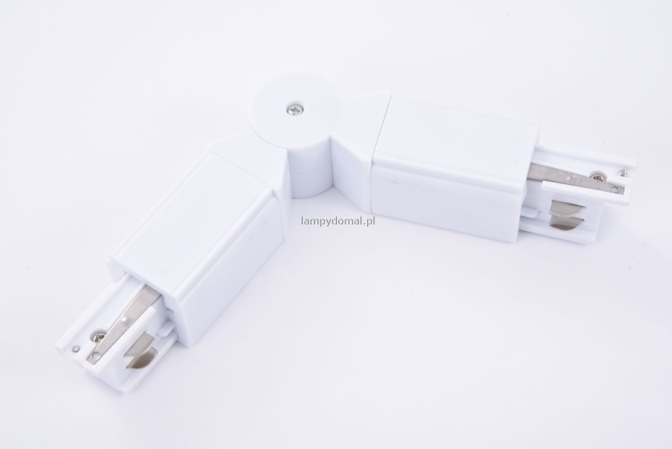 TRACK 3LINE ADJUSTABLE CONNECTOR WH